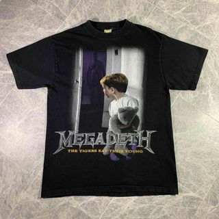 1994 Megadeth The Tigers Eat Their Young(Tシャツ/カットソー(半袖/袖なし))