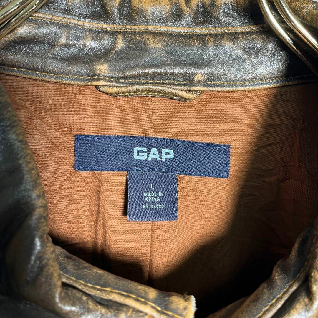 GAP - OLD GAP 古着 本革 レザージャケット ヴィンテージ GAP - OLD GAP 古着 本革 レザージャケット ヴィンテージ