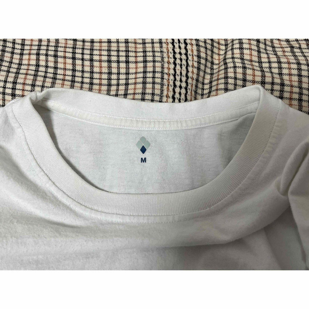 mont bell(モンベル)のmont-bell バックロゴTシャツ　M ホワイト メンズのトップス(Tシャツ/カットソー(半袖/袖なし))の商品写真