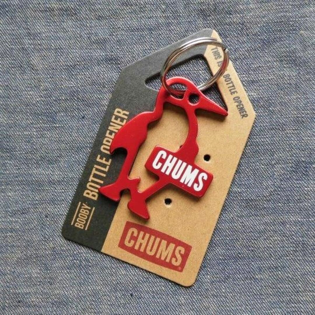 CHUMS(チャムス)のピンバッジ キーホルダー セット CH62-1054 1193 Red チャムス メンズのファッション小物(その他)の商品写真