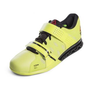 リーボック(Reebok)のREEBOK LIFTER PLUS 2.0ライムグリーン/黒　クロスフィット(トレーニング用品)