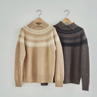 新品Claska Hau ノルディックニットトップス