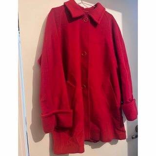 マックスマーラ(Max Mara)のMaxMara 　コート　赤　古着(テーラードジャケット)