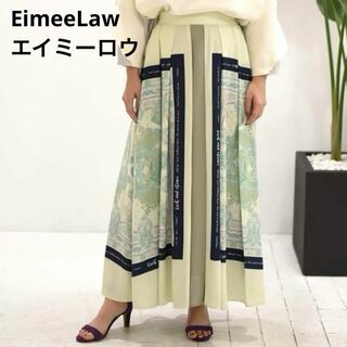 エイミーロウ/EimeeLaw ペイズリーパネルプリントスカート スカーフ(ロングスカート)
