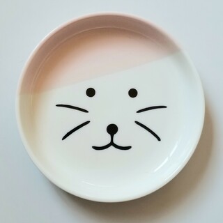 お皿 平皿 皿 猫 ネコ ねこ cat(食器)