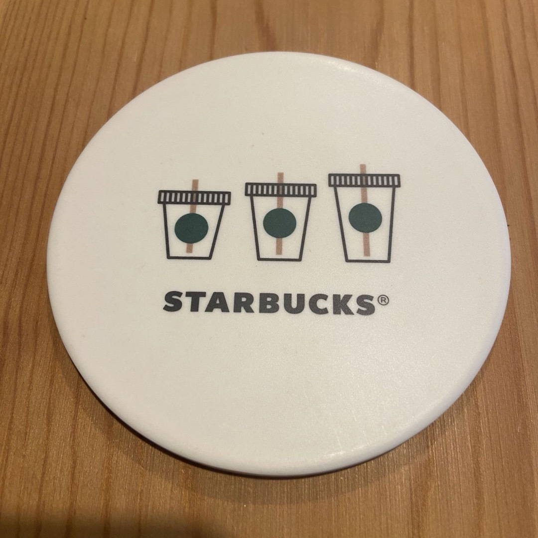 Starbucks(スターバックス)のスターバックス コースター ブリキ缶 インテリア/住まい/日用品のキッチン/食器(テーブル用品)の商品写真
