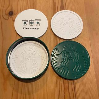 スターバックス(Starbucks)のスターバックス コースター ブリキ缶(テーブル用品)