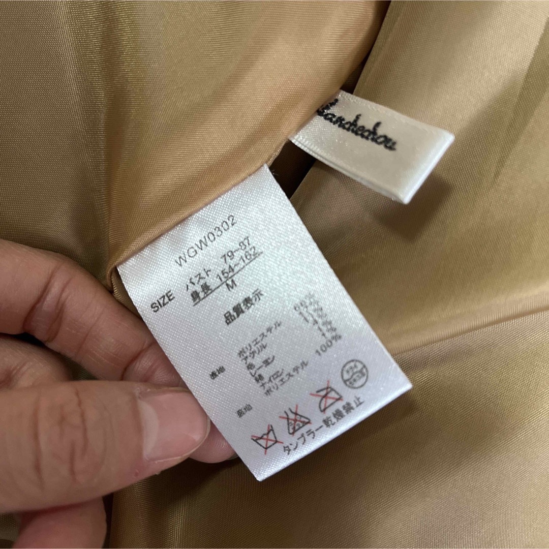 UNIQLO(ユニクロ)のワンチャウ　レディース　ネイビーコート レディースのジャケット/アウター(ピーコート)の商品写真