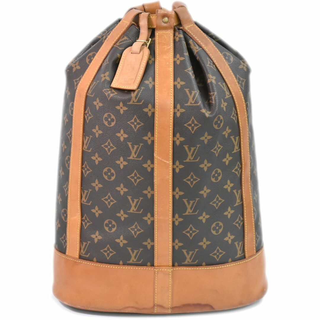 レディース本物 ルイヴィトン LOUIS VUITTON LV ランドネ GM モノグラム ショルダーバッグ ブラウン M42244 Randonnee ビトン バッグ