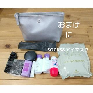 ブルガリ(BVLGARI)のBVLGARI アメニティーポーチ レディ SOCKS アイマスク エミレーツ(ノベルティグッズ)