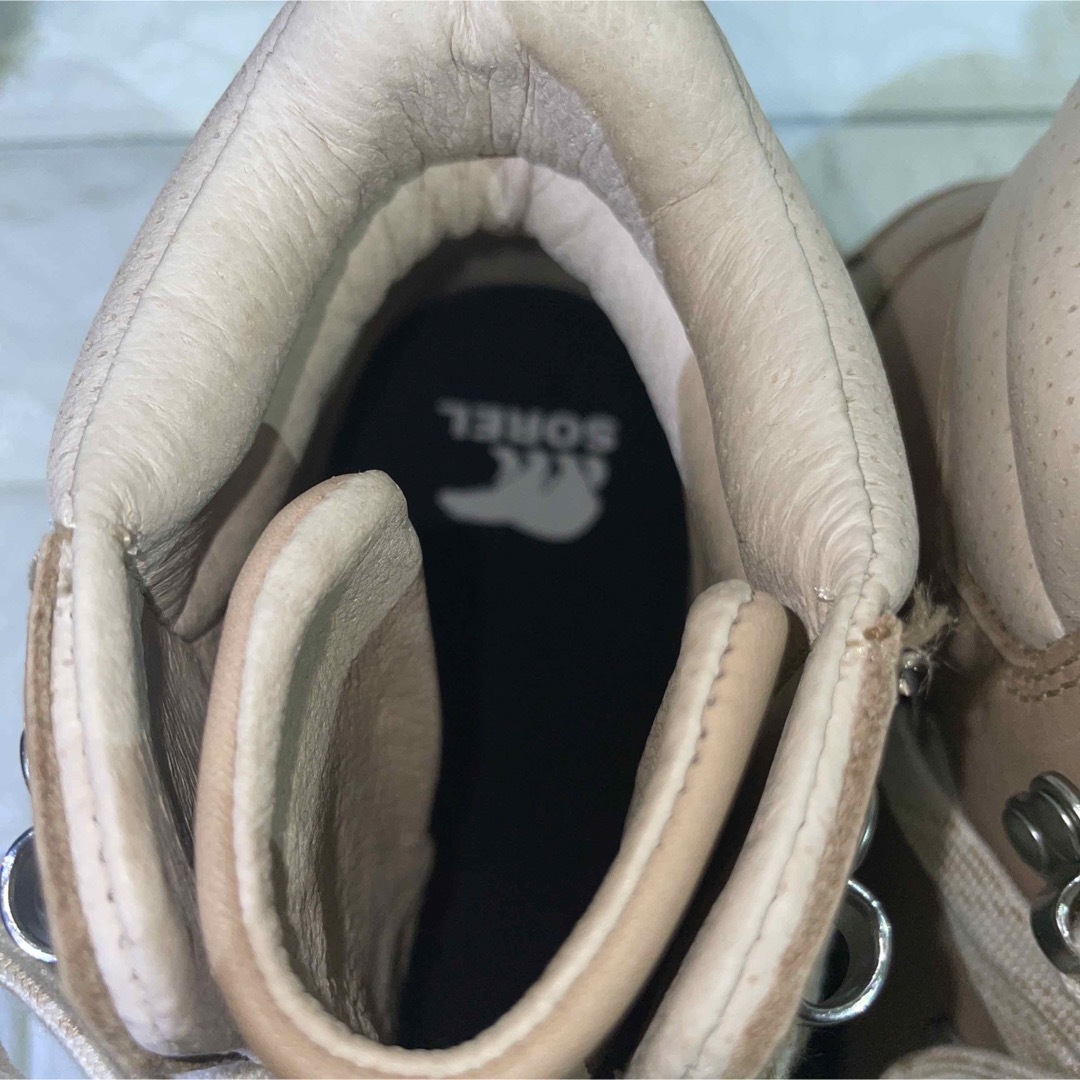 SOREL(ソレル)の【美品✨】SOREL ソレル Lennox Hiker レザーブーツ 23.5 レディースの靴/シューズ(ブーツ)の商品写真