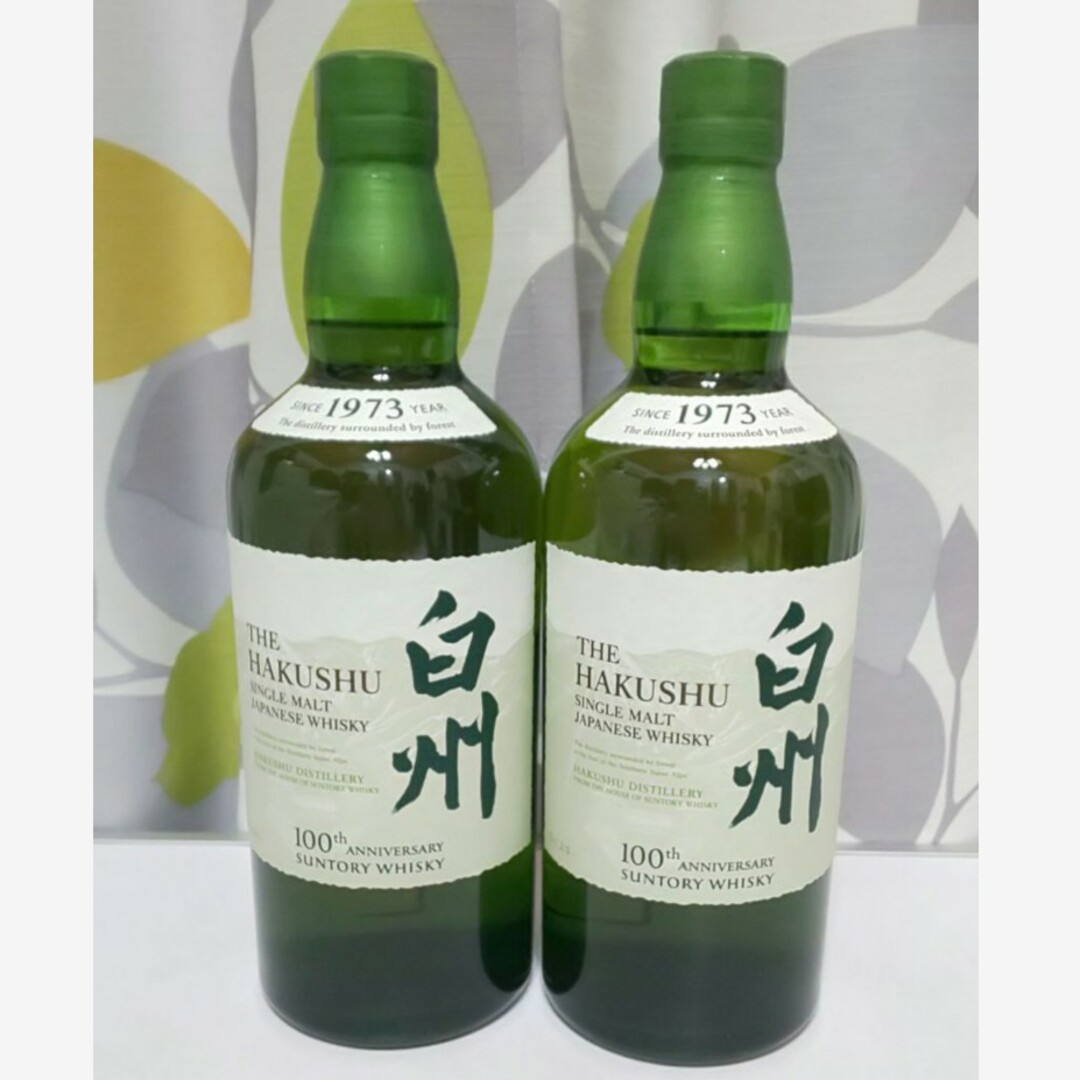 サントリー シングルモルトウイスキー 白州 700ml×2本セット 食品/飲料/酒の酒(ウイスキー)の商品写真