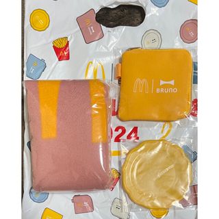 マクドナルド(マクドナルド)の【値下げ】マクドナルド 福袋 2024 BRUNO 3点セット 新品未開封(ノベルティグッズ)