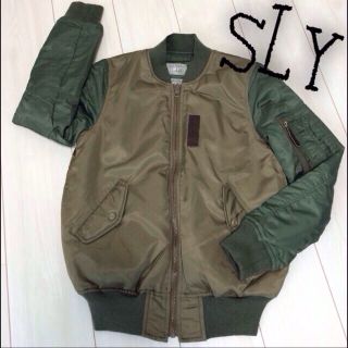 スライ(SLY)のSLY ﾘﾊﾞｰｼﾌﾞﾙMA-1(ブルゾン)