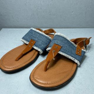 ミネトンカ(Minnetonka)の未使用品 MINNETONKA ミネトンカ サンダル デニム地 6 23cm(サンダル)