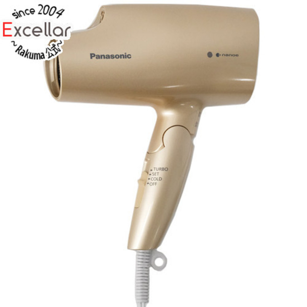 【新品(開封のみ・箱きず・やぶれ)】 Panasonic　ヘアードライヤーナノケア　EH-CNA5A-N　ゴールドその他