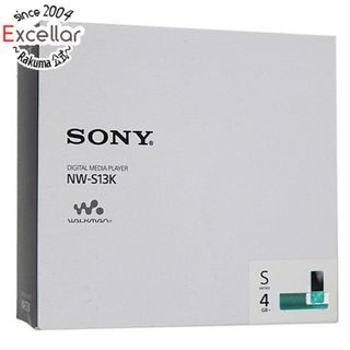 ソニー(SONY)のSONYウォークマン Sシリーズ　NW-S13K　ブルー/4GB 元箱あり(ポータブルプレーヤー)