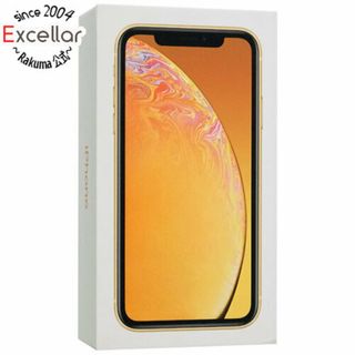 ビッグアップル(bigapple)のAPPLE　iPhone XR 64GB docomo SIMロック解除済み　イエロー　訳あり 元箱あり(スマートフォン本体)