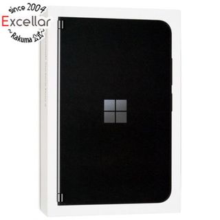 マイクロソフト(Microsoft)のMicrosoft　Surface Duo 128GB 9C1-00010 オブシディアン　SIMフリー　本体いたみ 元箱あり(スマートフォン本体)