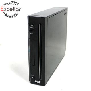 ウィー(Wii)の任天堂　家庭用ゲーム機 Wii [ウィー] クロ　本体のみ(家庭用ゲーム機本体)