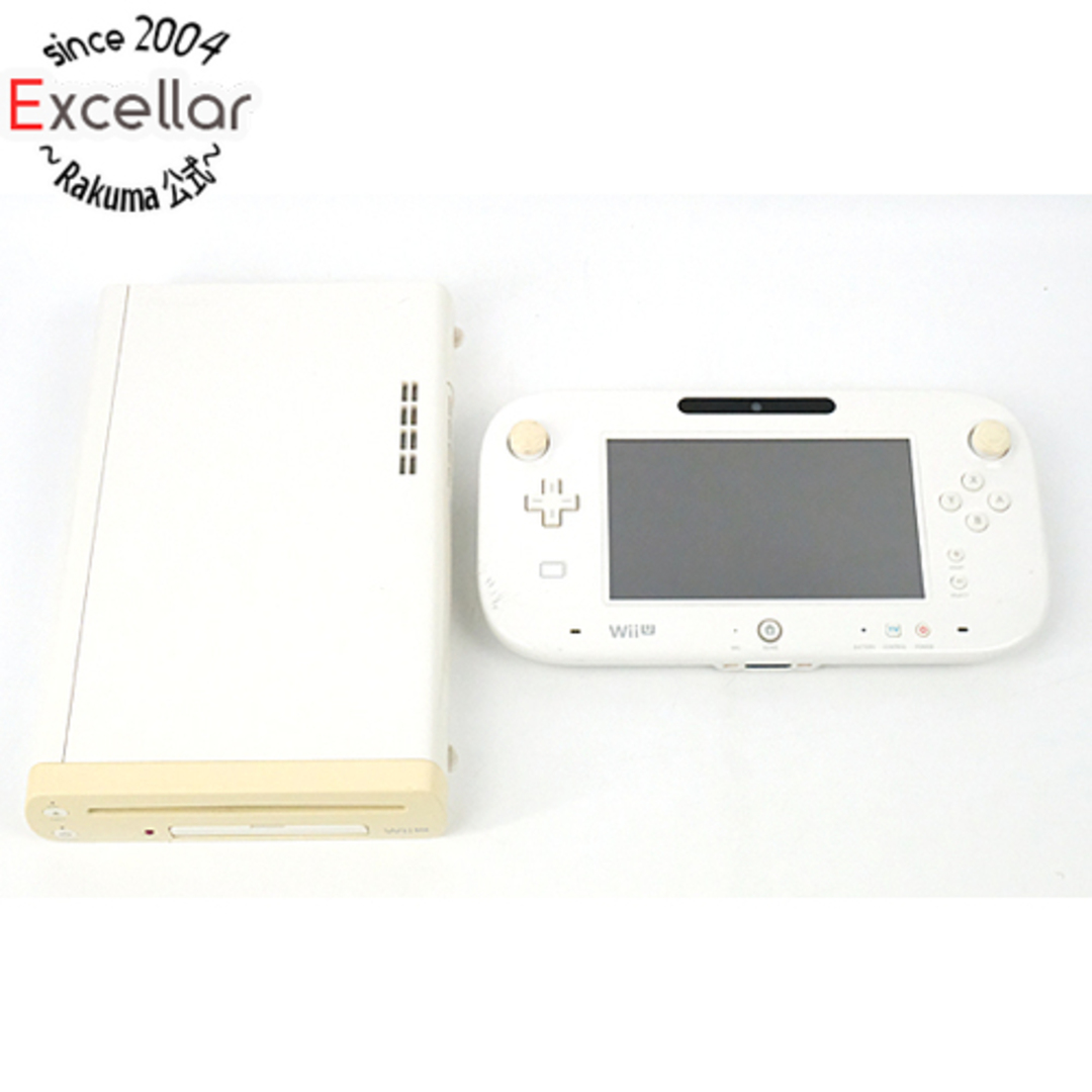 任天堂　Wii U PREMIUM SET shiro　32GB　本体・ゲームパッドのみ　いたみ | フリマアプリ ラクマ