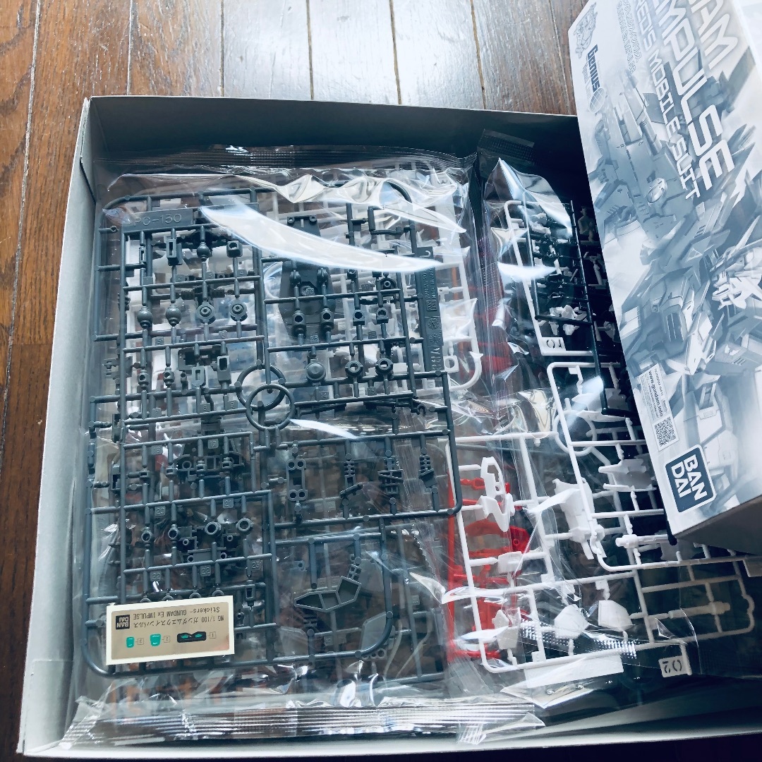 ガンダムSEED MG 1/100 「エクスインパルス ガンダム」