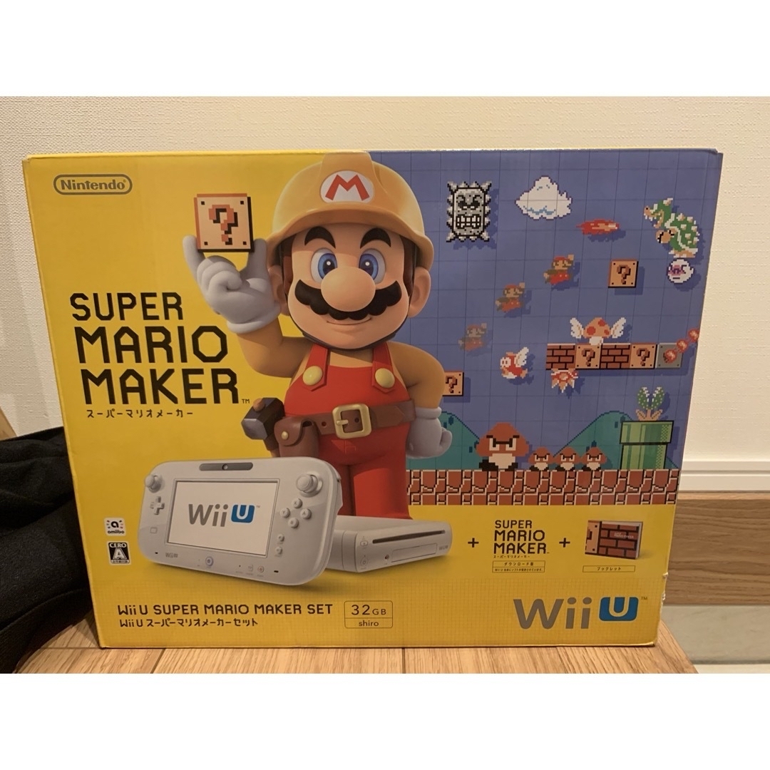Nintendo Wii U WII U スーパーマリオメーカー セット - 家庭用ゲーム本体 Nintendo Wii U WII U スーパーマリオメーカー セット - 家庭用ゲーム本体