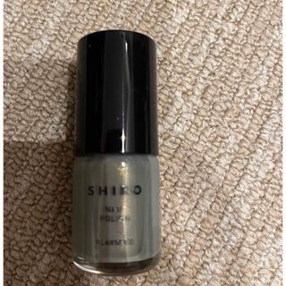 シロ(shiro)のshiro 亜麻ネイル　7B03 ニュアンスブルー(ネイル用品)