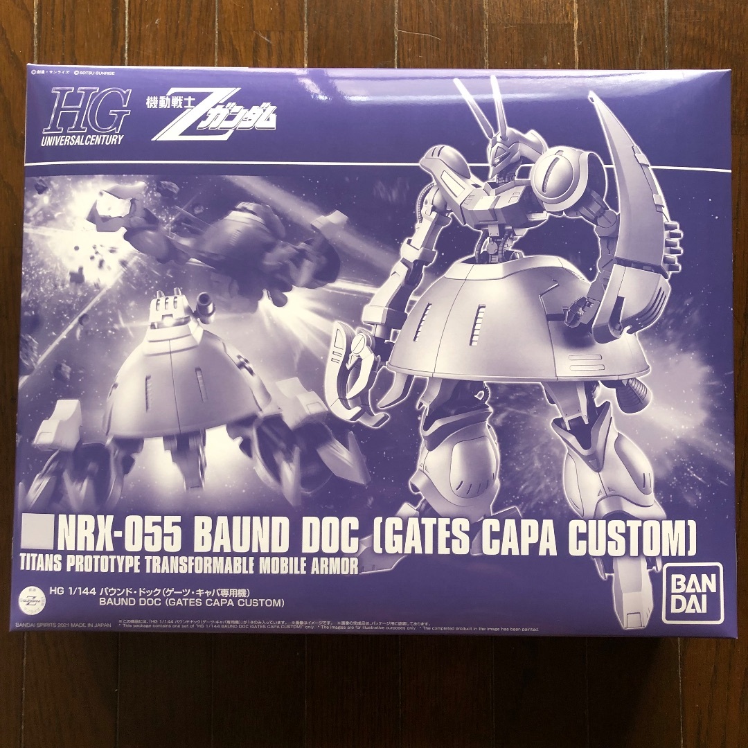BANDAI - Zガンダム　HG 1/144 「バウンド・ドック　ゲーツ機」