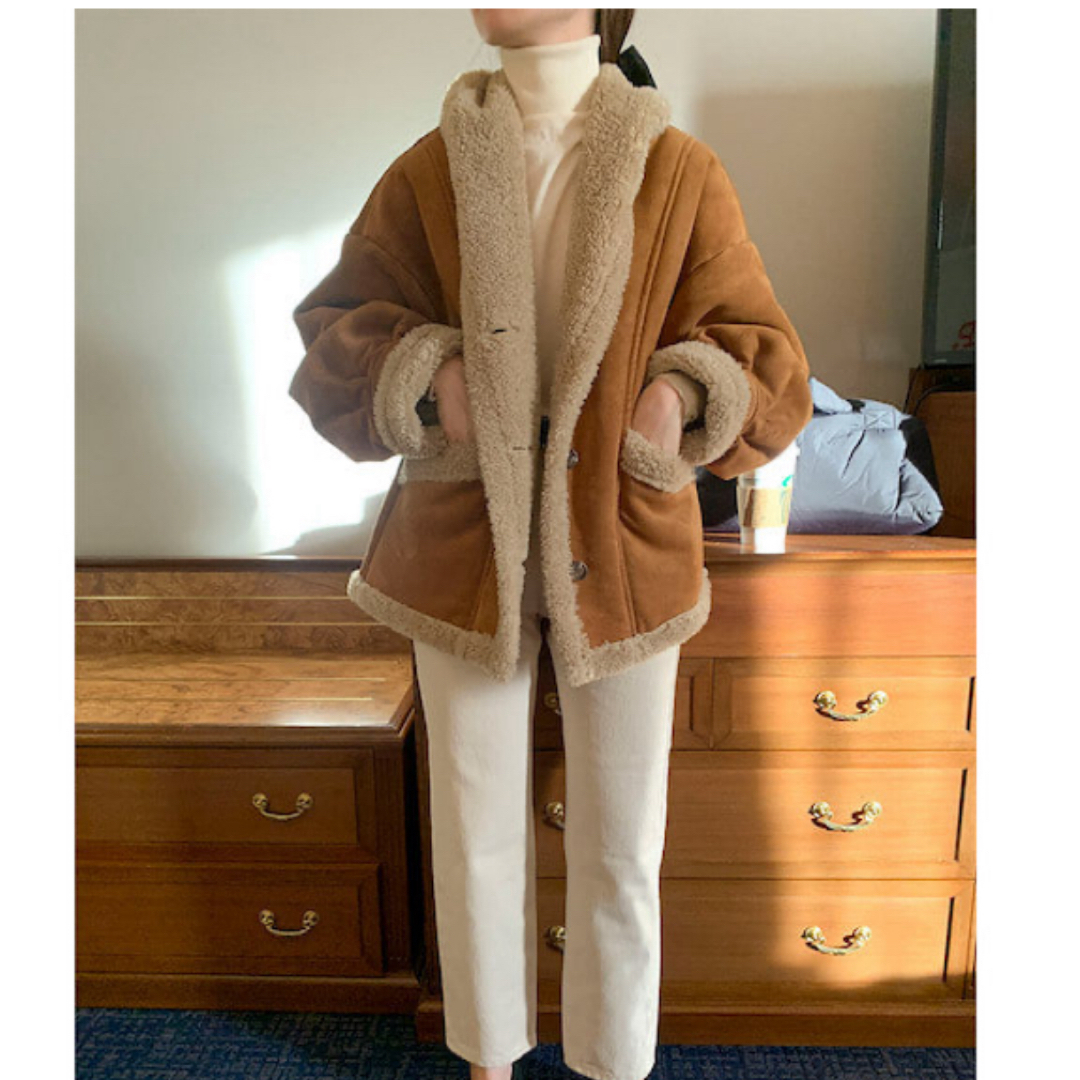 dholic(ディーホリック)のムートンコート レディースのジャケット/アウター(ムートンコート)の商品写真