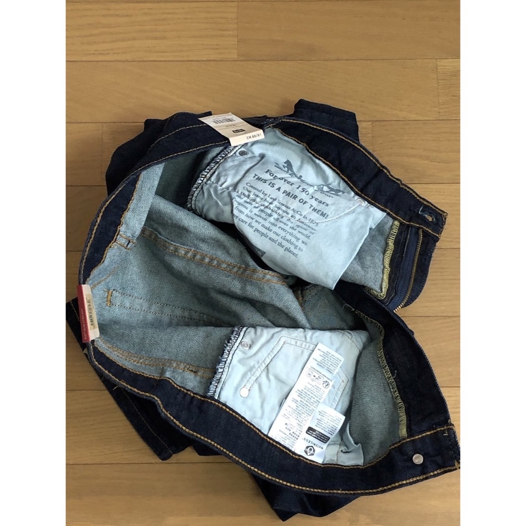 Levi's 513 SLIM STRAIGHT BASTIONカラーダークインディゴ