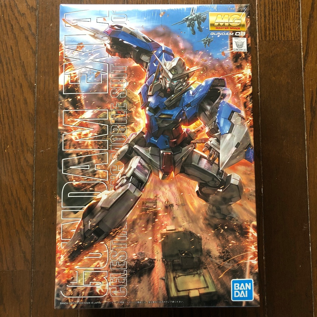 BANDAI - ガンダムOO　MG 1/100 「ガンダム・エクシア」