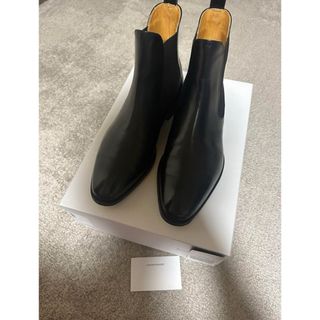 J.M. WESTON - 新品未使用 ALBERTO FASCIANI ジップブーツ 黒 size41の ...