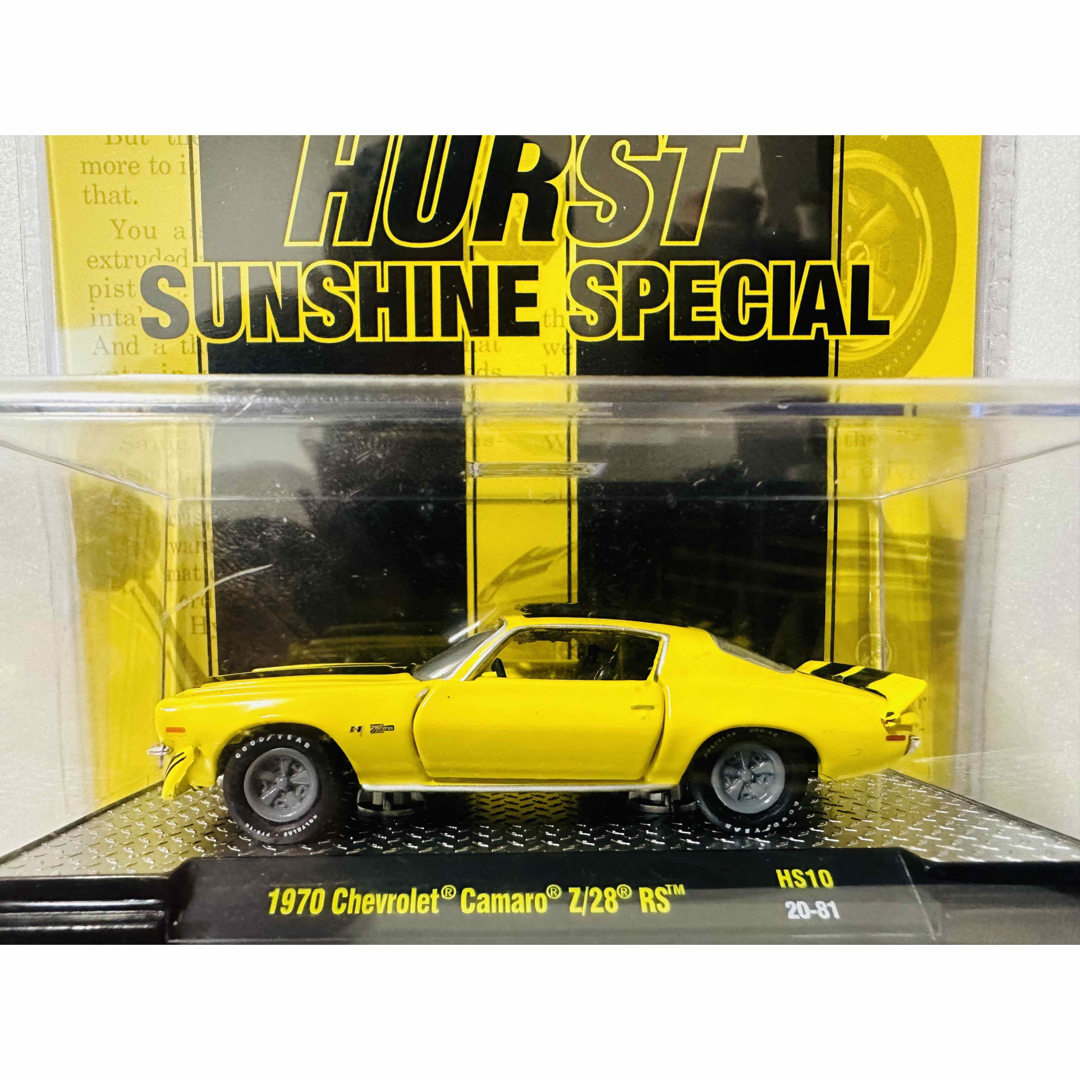 Chevrolet(シボレー)のM2/'70 Chevyシボレー Camaroカマロ Z28 RS 1/64 エンタメ/ホビーのおもちゃ/ぬいぐるみ(ミニカー)の商品写真