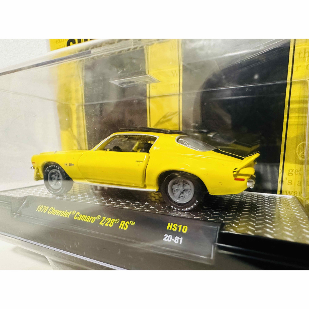 Chevrolet(シボレー)のM2/'70 Chevyシボレー Camaroカマロ Z28 RS 1/64 エンタメ/ホビーのおもちゃ/ぬいぐるみ(ミニカー)の商品写真