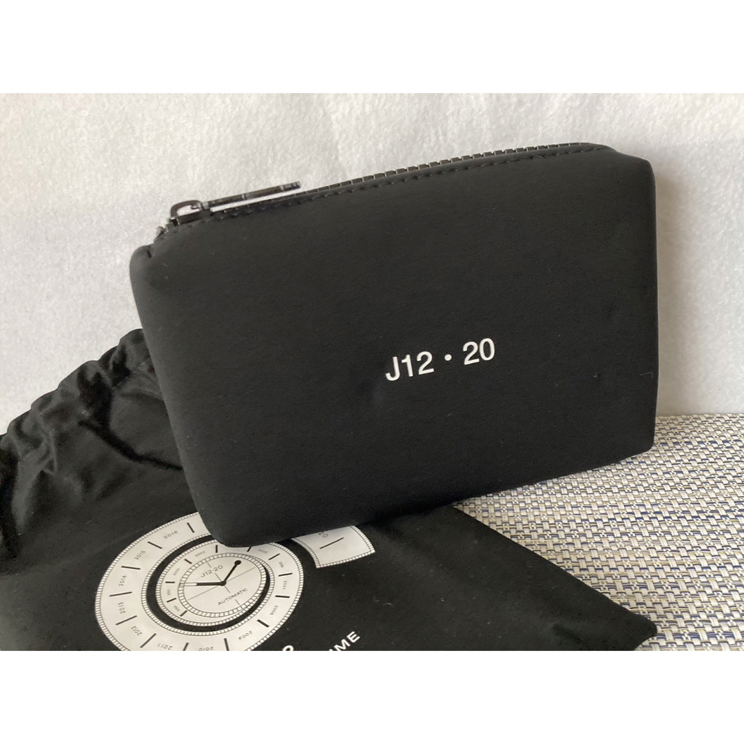 CHANEL - 【CHANEL】 ノベルティポーチ J12 ブラック2点セット【新品未