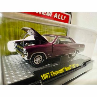 シボレー(Chevrolet)のM2/'67 Chevyシボレー Novaノバ 1/64(ミニカー)