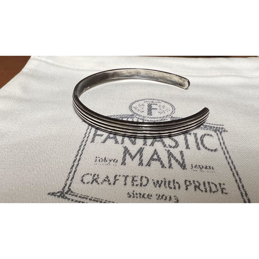 Fantasticman BANGLE 624 バングル silver 925 - アクセサリー Fantasticman BANGLE 624 バングル silver 925 - アクセサリー
