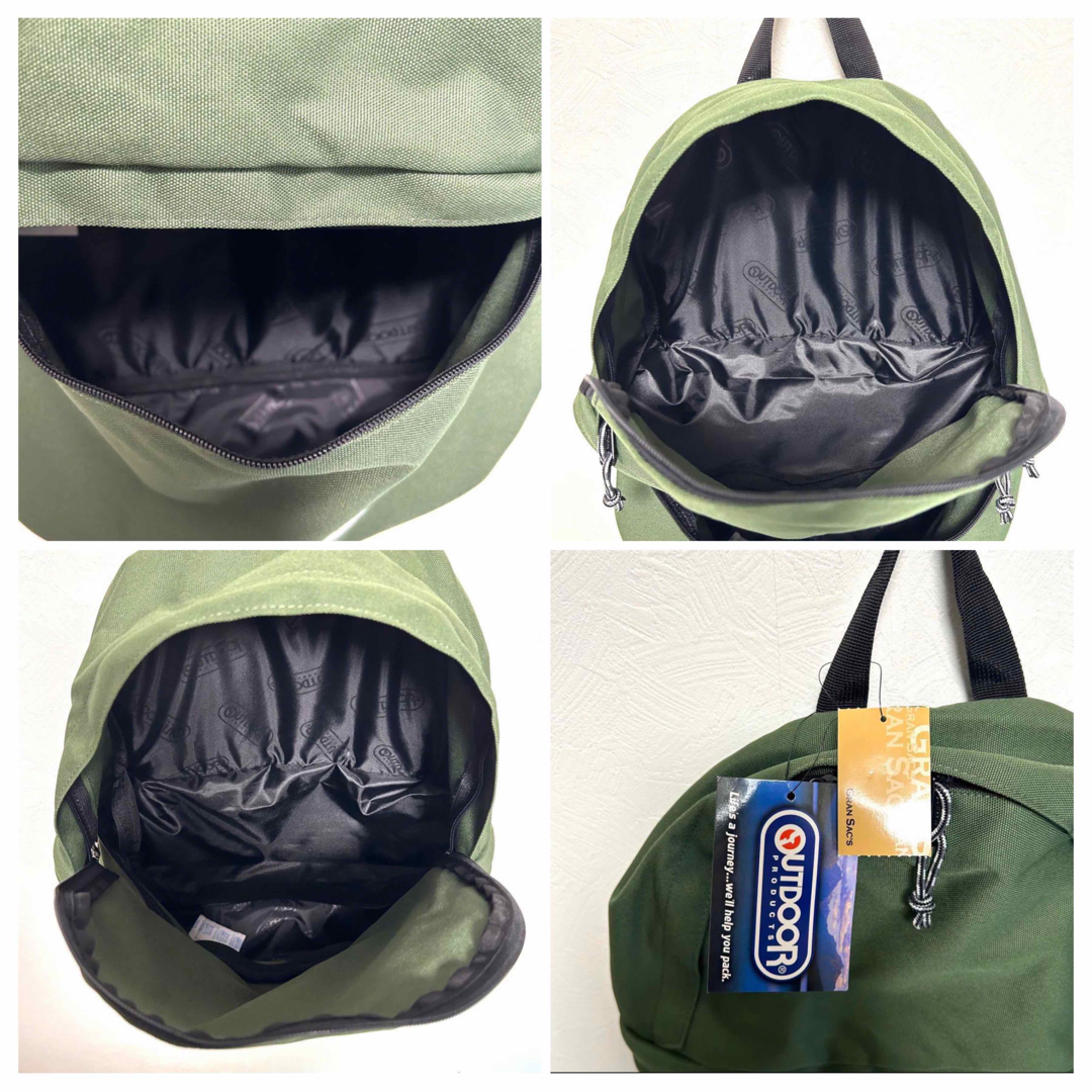 OUTDOOR PRODUCTS(アウトドアプロダクツ)の【新品】OUTDOOR PRODUCTS リュックM 16L グリーン メンズのバッグ(バッグパック/リュック)の商品写真