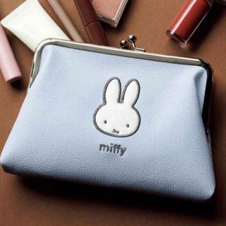 ミッフィー(miffy)のSPRiNG スプリング　付録 ミッフィーかわいいレザー調がま口　ポーチ(ポーチ)