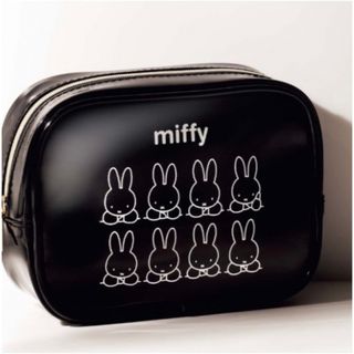 ミッフィー(miffy)のミッフィー エナメル調マチたっぷりポーチ(ポーチ)