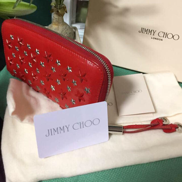 限定値下げ‼︎JIMMY CHOO スタースタッズ長財布 1