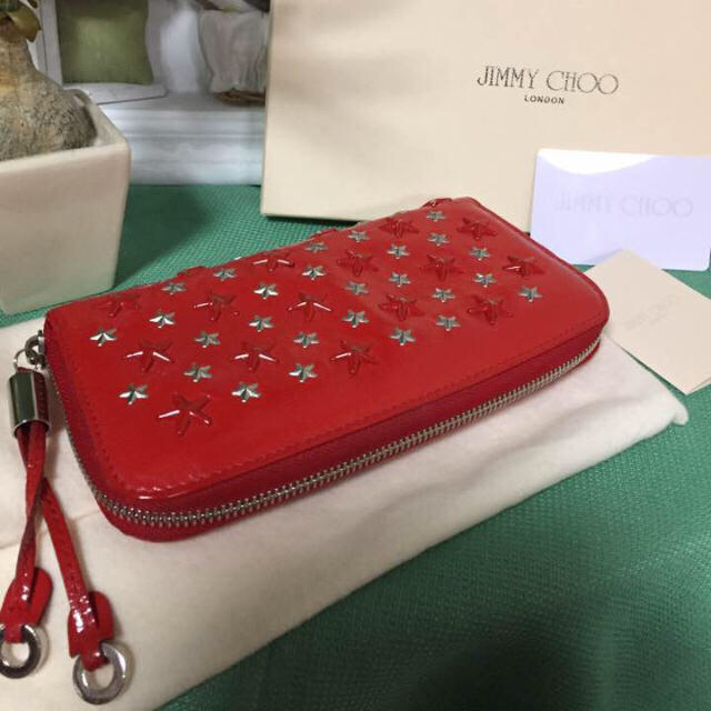 限定値下げ‼︎JIMMY CHOO スタースタッズ長財布 2