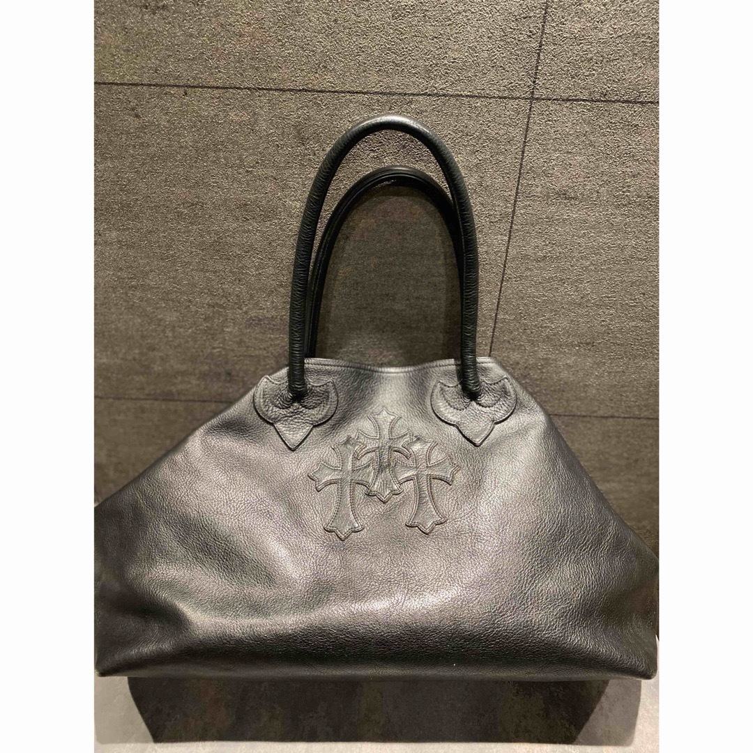 Chrome Hearts(クロムハーツ)のクロムハーツ TOTE W/SNP 3CEME/3 レザートートバッグ メンズのバッグ(トートバッグ)の商品写真