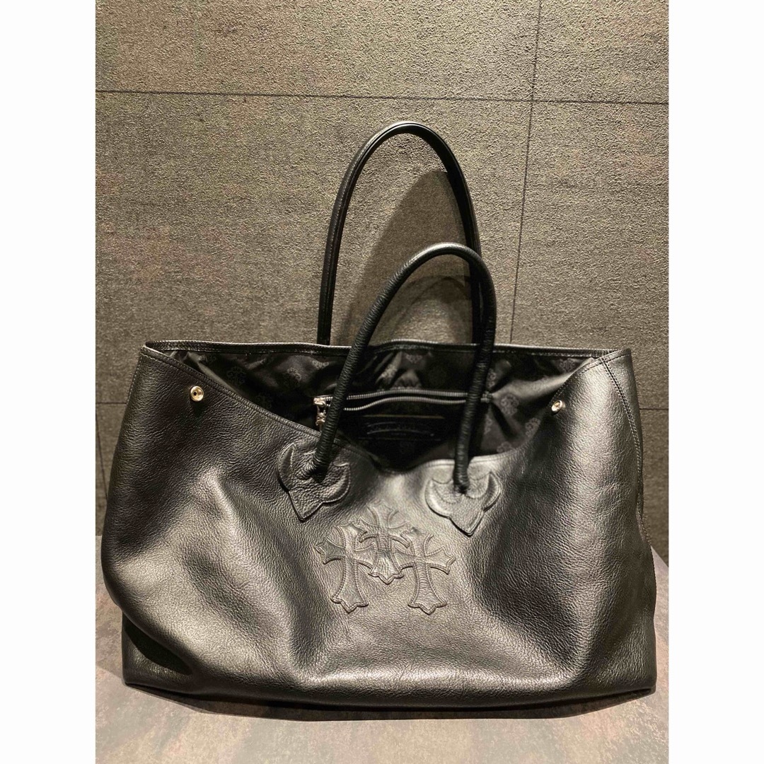 Chrome Hearts(クロムハーツ)のクロムハーツ TOTE W/SNP 3CEME/3 レザートートバッグ メンズのバッグ(トートバッグ)の商品写真