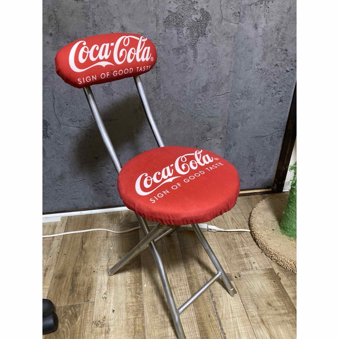 コカ・コーラ 折り畳みイス - その他 コカ・コーラ 折り畳みイス - その他