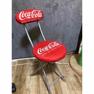 コカコーラ(コカ・コーラ)のCocacola コカコーラ　折りたたみ椅子(スツール)