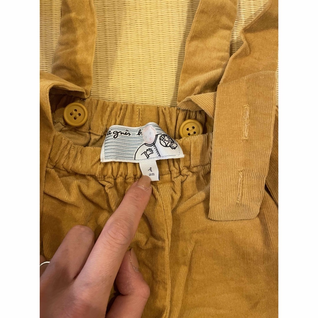 agnes b.(アニエスベー)のアニエスベー　かぼちゃパンツ キッズ/ベビー/マタニティのベビー服(~85cm)(パンツ)の商品写真