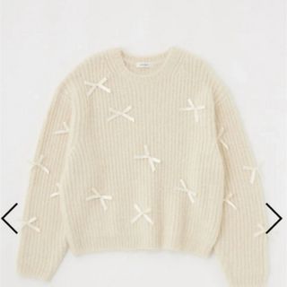 マウジー(moussy)のMOUSSY RIBBON FANCY KNIT(ニット/セーター)