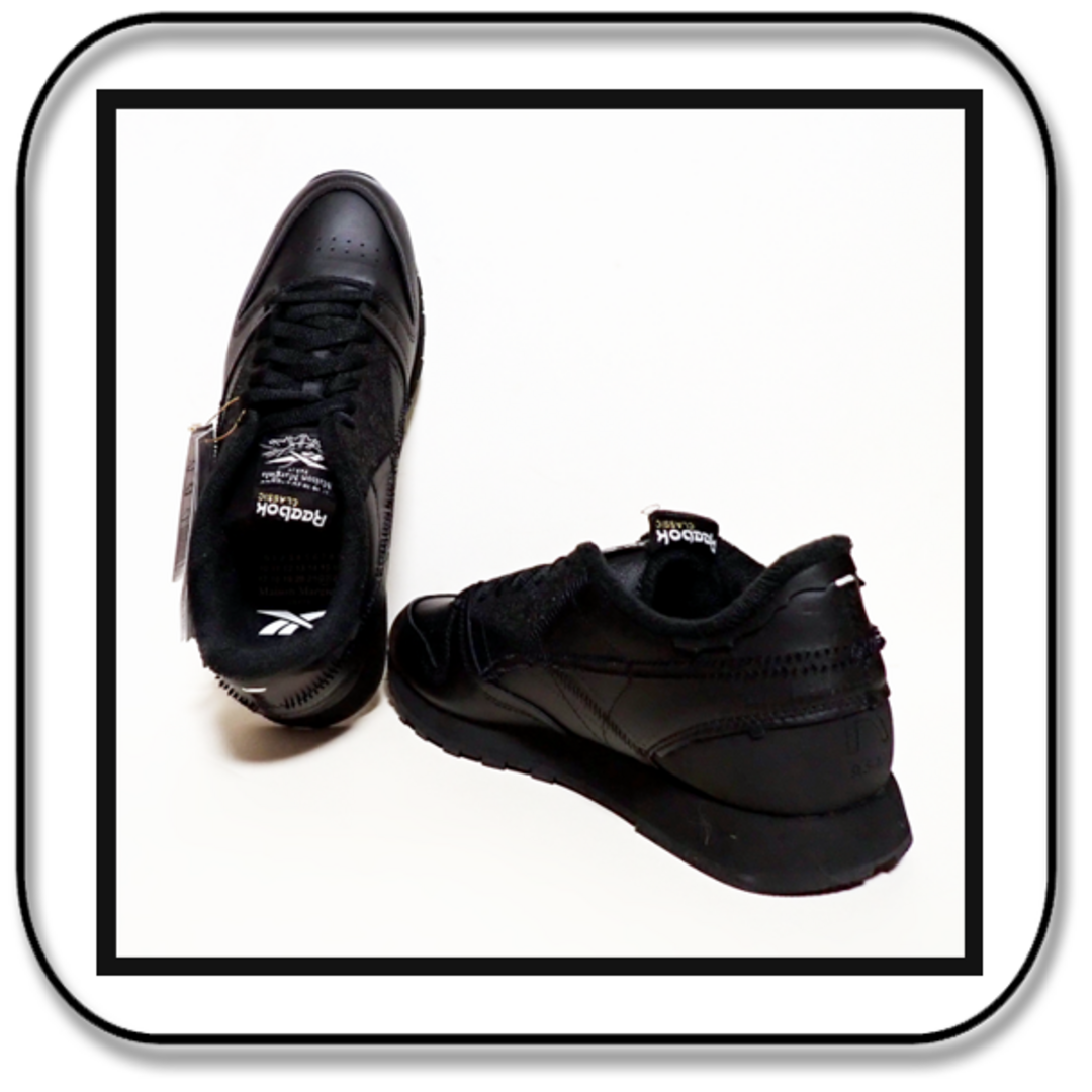 Maison Martin Margiela(マルタンマルジェラ)の27cm：リーボックxメゾンマルジェラ　"Memory Of" CL黒　US9 メンズの靴/シューズ(スニーカー)の商品写真